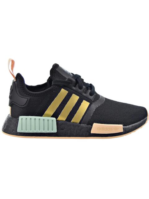 adidas NMD R1 Black Gold Metallic Halo Amber (W)