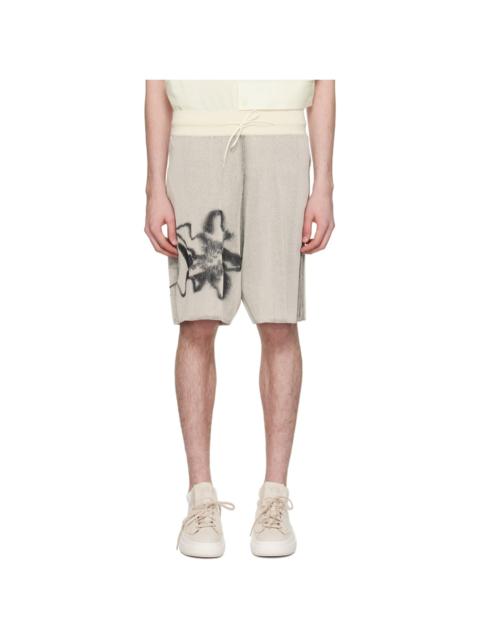 Y-3 Off-White Graphic Shorts