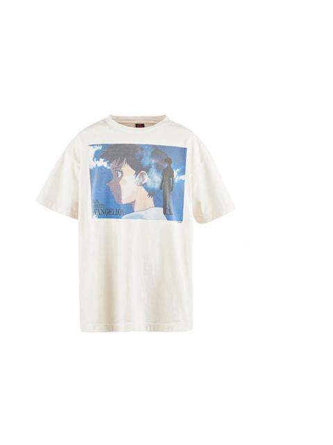 SAINT M×××××× Saint Mxxxxxx Evangelion Shinji Tee White
