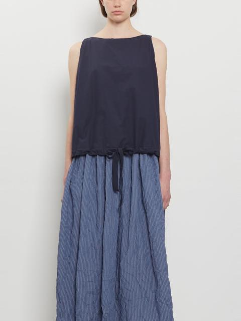 apuntob Cotton Poplin Balloon Hem Tank