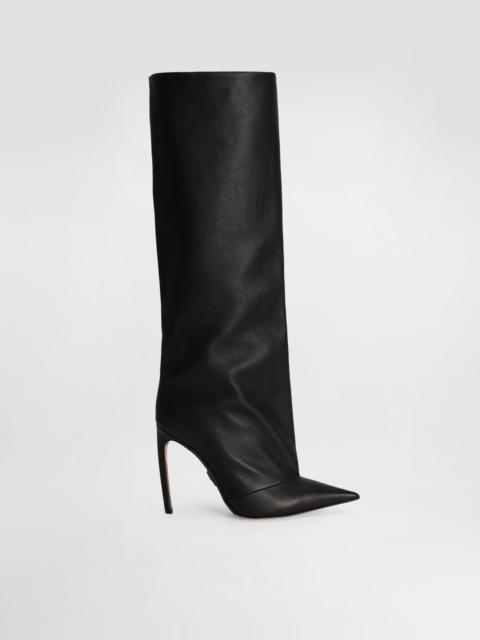 Dolce & Gabbana Devotion calfskin boots