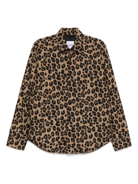Aspesi leopard-printed jacket