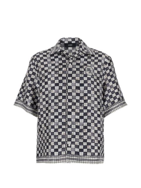 AMIRI checked short-sleeve shirt
