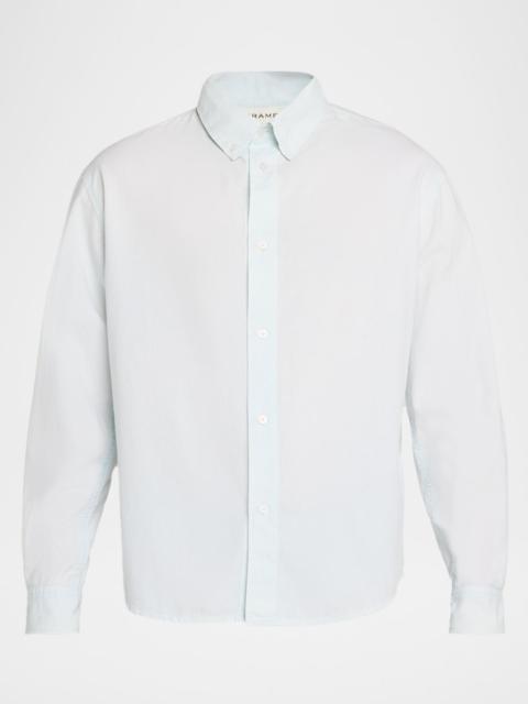 FRAME Men's Cotton Denim Shirt