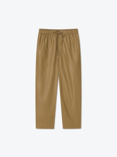 JAIN - OKOBOR™ alt-leather pants - Khaki