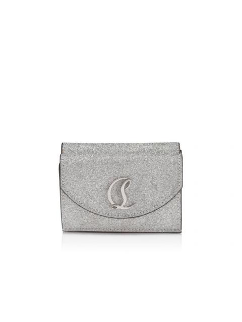 Christian Louboutin Loubi54 Wallet Silver