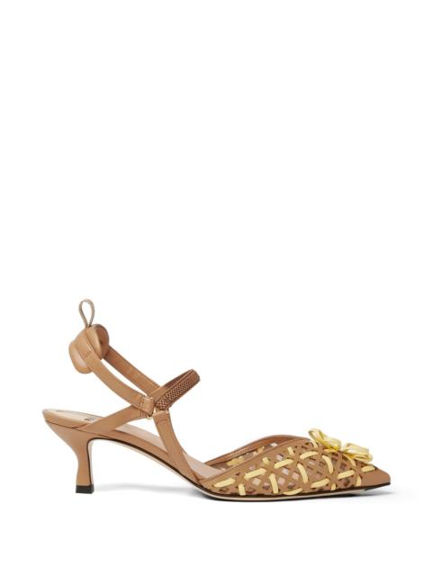 FENDI Fendi Interwoven Flower Sandals