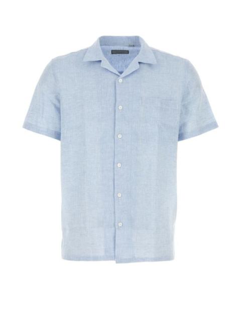 Light blue linen shirt
