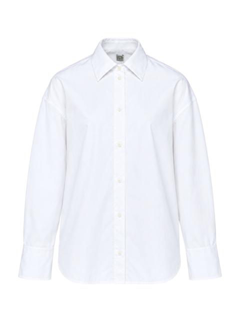 TOTEME Boxy Poplin Shirt
