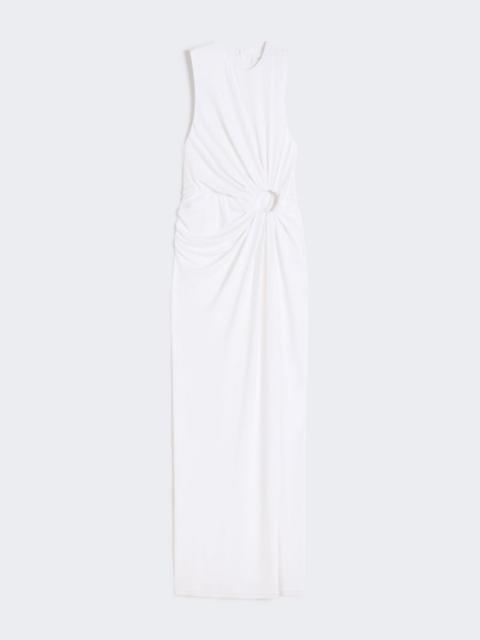 Sportmax Sleeveless stretch jersey dress - milk