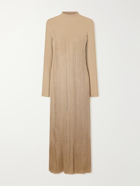 GABRIELA HEARST Atira Silk-knitted Maxi Dress