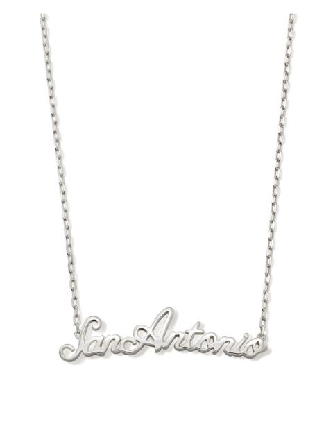 KENDRA SCOTT San Antonio Pendant Necklace in Sterling Silver