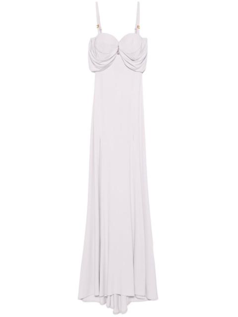 ELISABETTA FRANCHI bustier-style gown