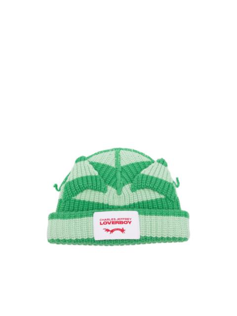 chunky-knit ears beanie hat