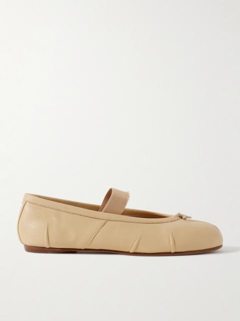 Maison Margiela Tabi Split-toe Leather Ballet Flats