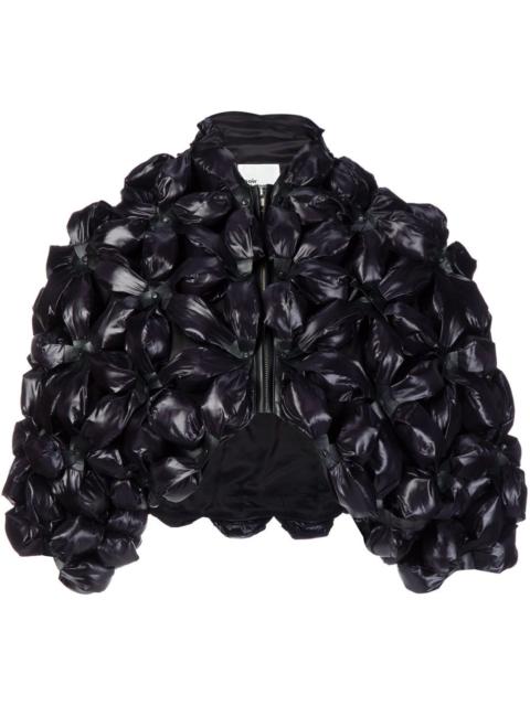 Noir Kei Ninomiya 3D flower bolero