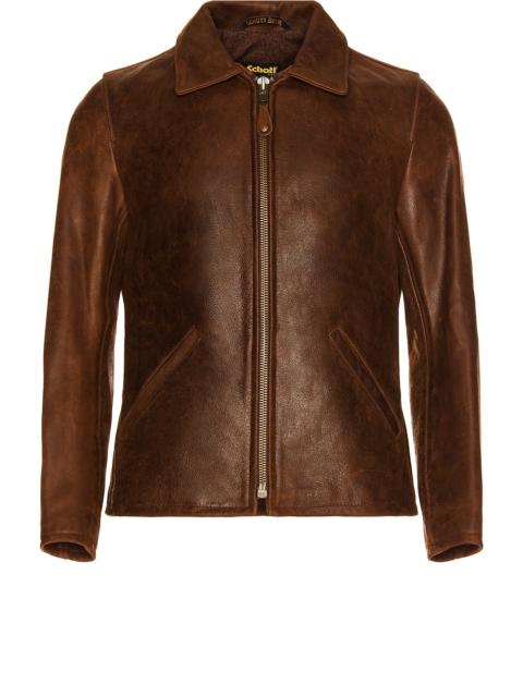 Schott Waxy Buffalo Leather Sunset Jacket