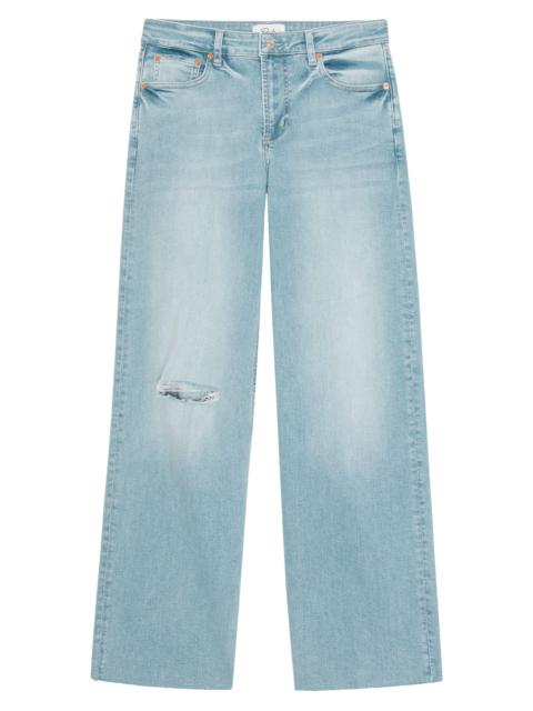 Rails Women's Getty Low-Rise Wide-Leg Jeans - Wave Rider
