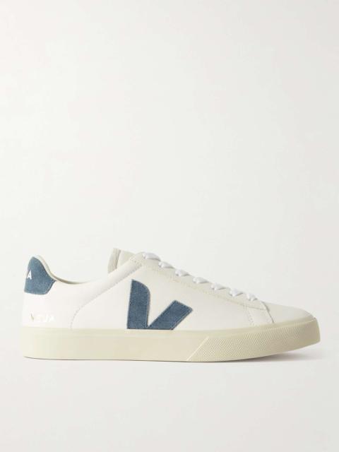 VEJA Campo  Suede-Trimmed Leather Sneakers