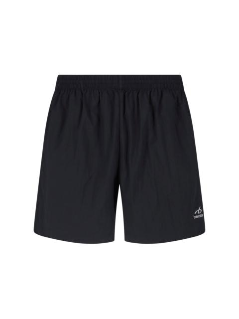 BALENCIAGA BEACH SHORTS "BODIES"