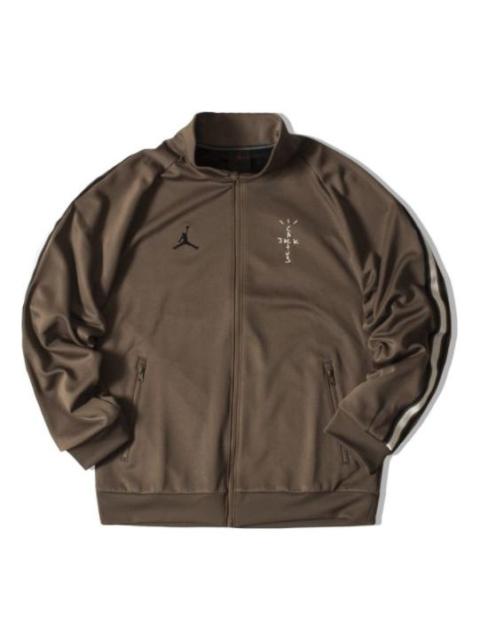 NIKE × TRAVIS SCOTT JORDAN TRACK JACKET Buy Cactus Jack by Travis Scott x Air Jordan MJ Track Jacket