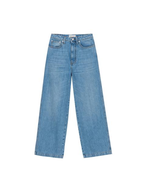 Nanushka JANE - Straight leg jeans - Light blue