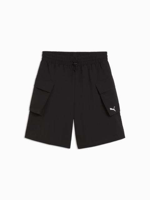 PUMA Wardrobe Essentials Women's 8" Cargo Shorts