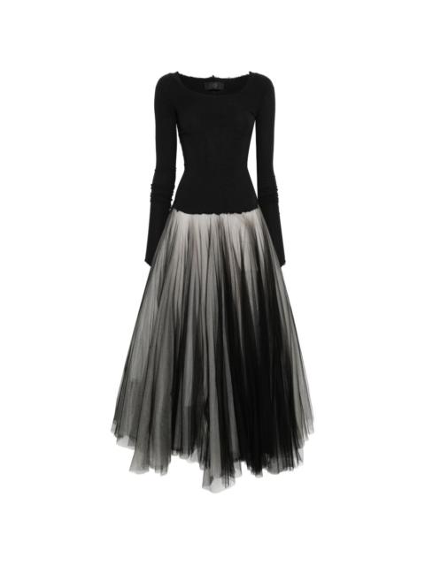 Marc Le Bihan tulle maxi dress