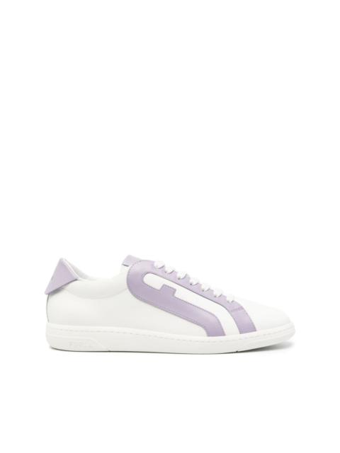 FURLA Twist low-top leather sneakers