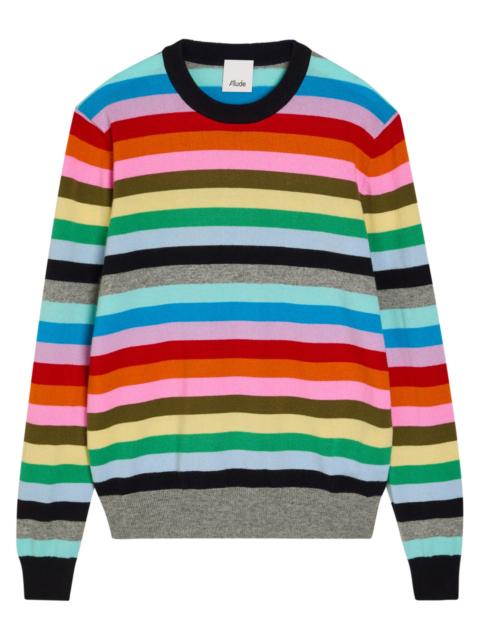 Allude Allude Striped Cashmere Jumper