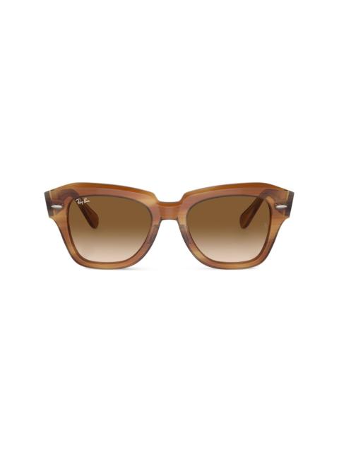 Ray-Ban State Street square-frame sunglasses