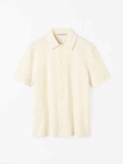 TIGER OF SWEDEN Saint Cotton Piqué Polo Shirt
