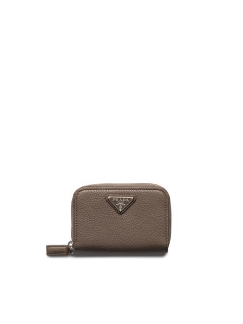 Prada leather coin purse