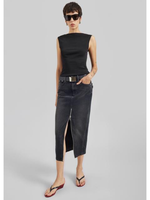 HAIKURE Haikure Mira Denim Skirt - Vintage Black