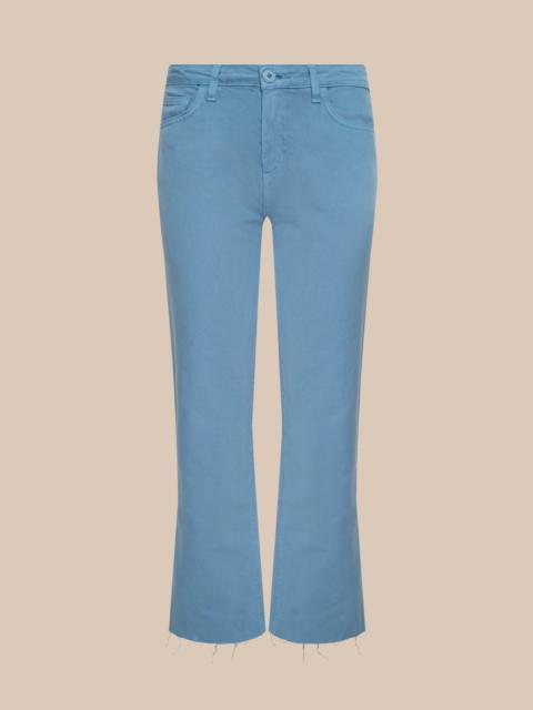 L'AGENCE Wanda Cropped Wide-Leg Jean