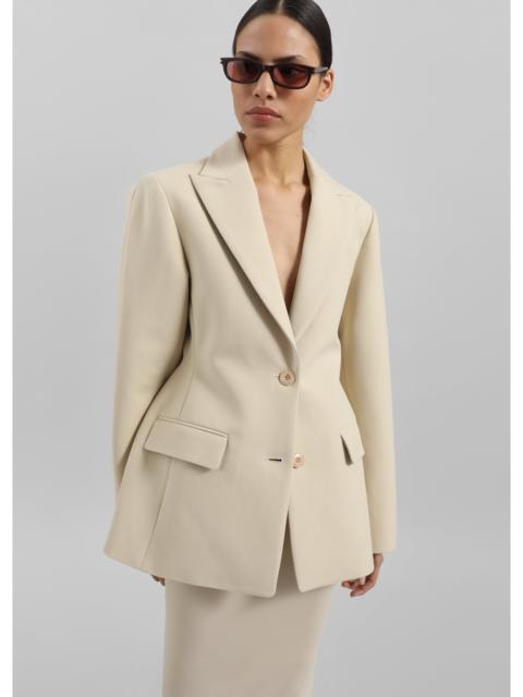 The Frankie Shop Colette Hourglass Blazer - Beige