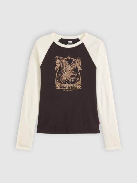 Levi's GRAPHIC ESSENTIAL RAGLAN LONG-SLEEVE T-SHIRT