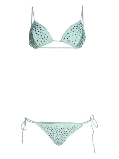 Oséree Gem crystal-embellished bikini