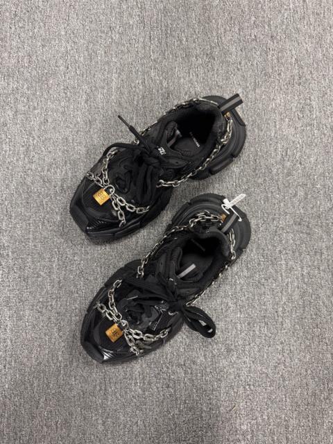 BALENCIAGA Balenciaga 3XL Black Chain Sneakers
