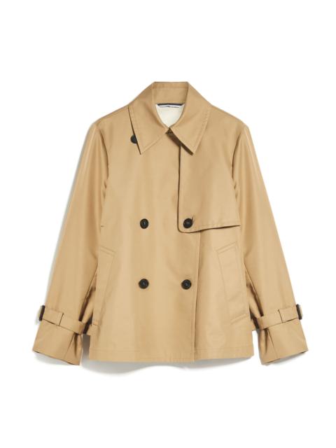 WEEKEND Max Mara BIGLIA Water-repellent gabardine trench coat