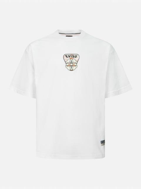 EVISU MULTI-HANAFUDA DARUMA AND DAICOCK PRINT LOOSE FIT T-SHIRT