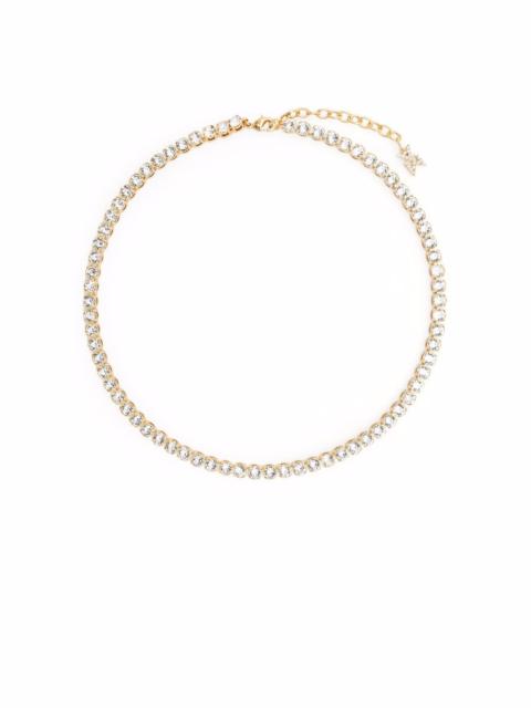 Amina Muaddi Vittoria embellished cuff bracelet | mytheresa