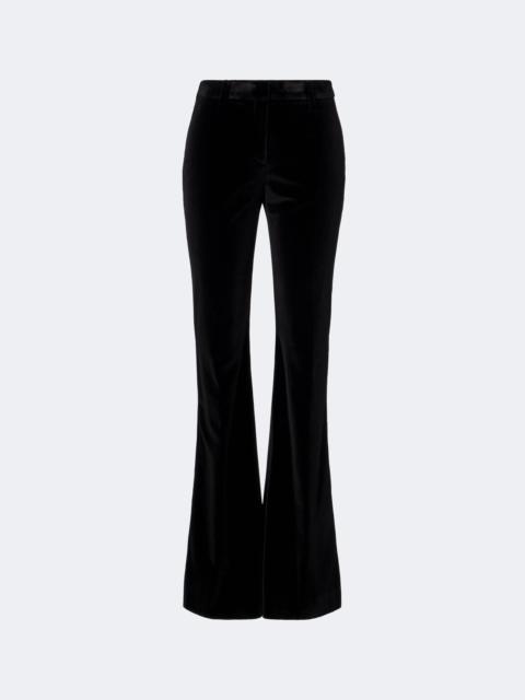 Etro Cotton velvet flared pants