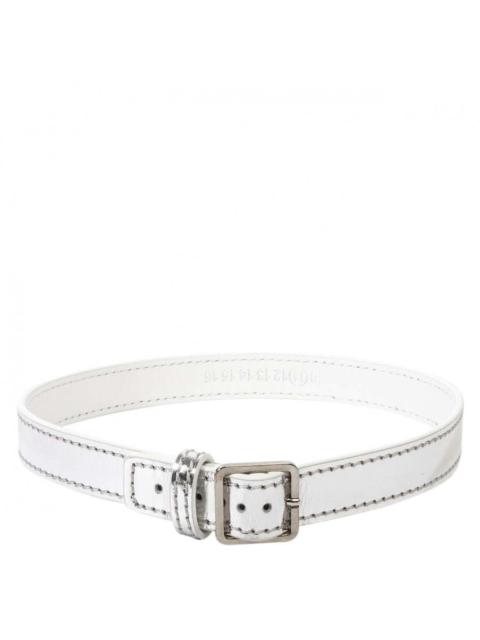 Patent Soft Leather Bracelet Silver in Silver