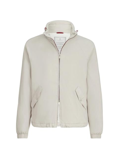Brunello Cucinelli Brunello Cucinelli Lightweight Nylon Outerwear Jacket With Packable Hood