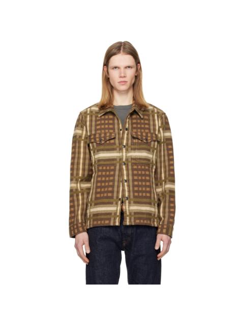 RRL by Ralph Lauren Brown Nelson Sport Overshirt