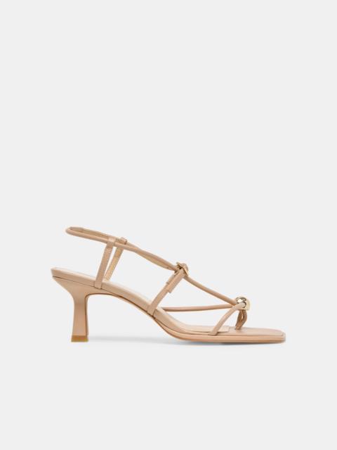 dolce vita MYLEE HEELS LIGHT TAN LEATHER