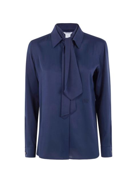 Max Mara tie shirt