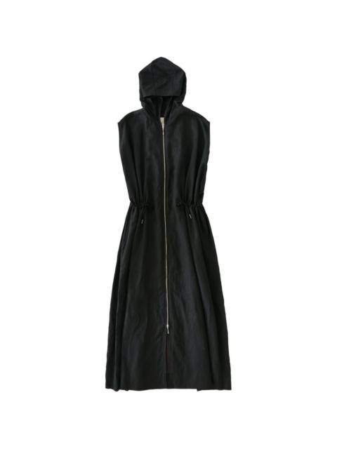 Studio Nicholson Maturin hooded drawstring dress