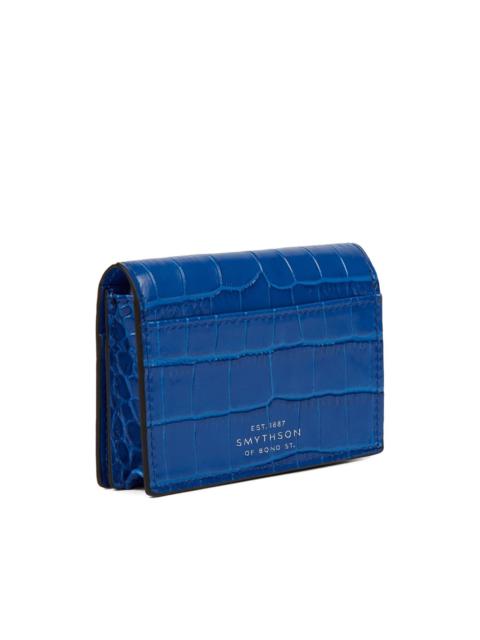 Smythson Mara snap-closure cardholder